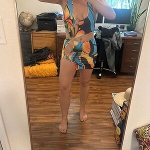 Louisa Ballou Cut Out Dress